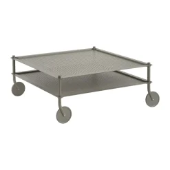 Muuto Table For Outdoor Use|Outdoor Lounge Furniture*Flow coffee table 95x95 cm, Taupe Beige