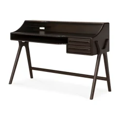 Ethnicraft Desks*Flow desk, Rose mahogany, 140x55 cm Brown