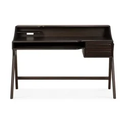 Ethnicraft Desks*Flow desk, Rose mahogany, 140x55 cm Brown