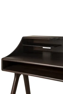 Ethnicraft Desks*Flow desk, Rose mahogany, 140x55 cm Brown
