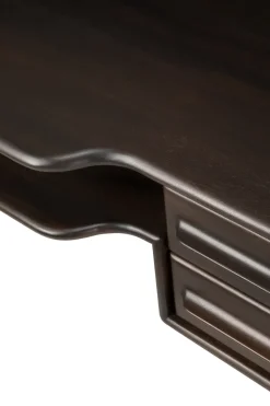 Ethnicraft Desks*Flow desk, Rose mahogany, 140x55 cm Brown