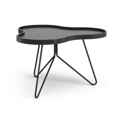 Swedese Coffee Tables*Flower mono table 62x66 cm, H39 cm Ash glazed Black