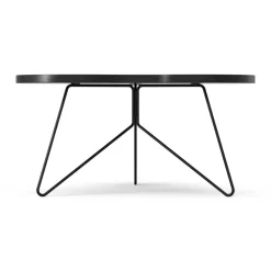 Swedese Coffee Tables*Flower mono table 84x90 cm, H45 cm Ash glazed Black