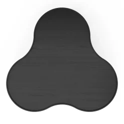 Swedese Coffee Tables*Flower mono table 84x90 cm, H45 cm Ash glazed Black