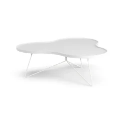 Swedese Coffee Tables*Flower mono table 107x114 cm, H39 cm Ash glazed White