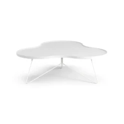 Swedese Coffee Tables*Flower mono table 107x114 cm, H39 cm Ash glazed White