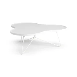 Swedese Coffee Tables*Flower mono table 107x114 cm, H39 cm Ash glazed White