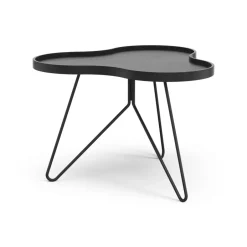 Swedese Coffee Tables*Flower mono table 62x66 cm, H45 cm Ash glazed Black