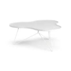 Swedese Coffee Tables*Flower mono table 107x114 cm, H45 cm Ash glazed White