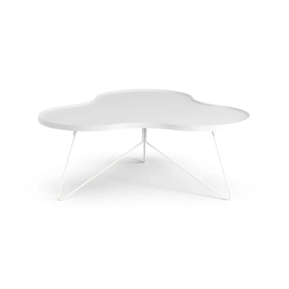 Swedese Coffee Tables*Flower mono table 107x114 cm, H45 cm Ash glazed White