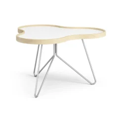 Swedese Coffee Tables*Flower table 62x66 cm, H39 cm birch laquered Black