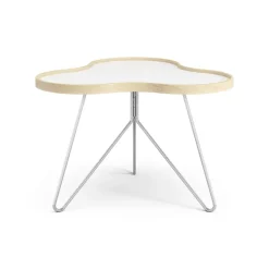 Swedese Coffee Tables*Flower table 62x66 cm, H45 cm birch laquered Grey
