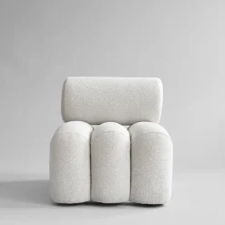 101 Copenhagen Armchairs & Footstools|Chairs*Foku Chair lounge chair, Bouclé White