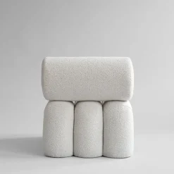 101 Copenhagen Armchairs & Footstools|Chairs*Foku Chair lounge chair, Bouclé White