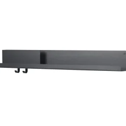 Muuto Shelves & Shelving Systems*Folded shelf large, Black