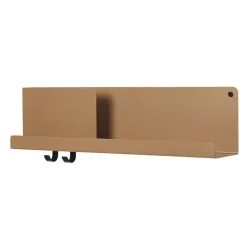 Muuto Shelves & Shelving Systems*Folded shelf medium, Burnt Orange