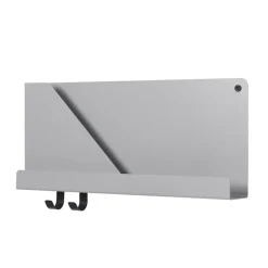 Muuto Shelves & Shelving Systems*Folded shelf small, Grey