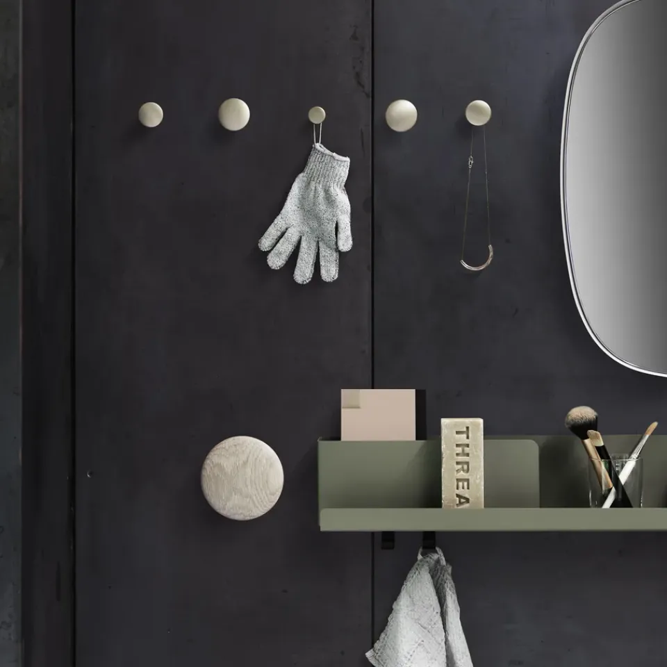 Muuto Shelves & Shelving Systems*Folded shelf small, Olive Green