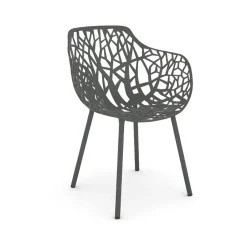 Fast Seating*Forest chair, metal ic Grey
