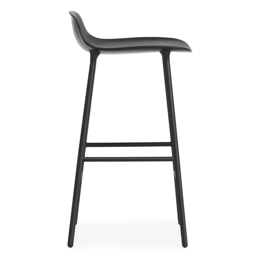 Normann Copenhagen Bar Stools*Form barstool metal legs, Black