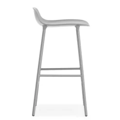 Normann Copenhagen Bar Stools*Form barstool metal legs, Grey