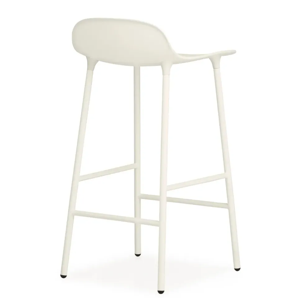 Normann Copenhagen Bar Stools*Form barstool metal legs, White