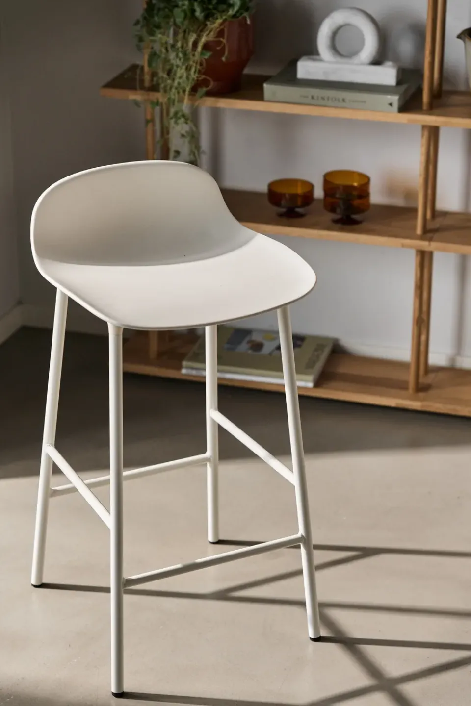 Normann Copenhagen Bar Stools*Form barstool metal legs, White