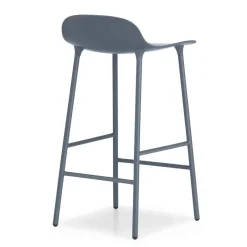 Normann Copenhagen Bar Stools*Form barstool metal legs, Blue