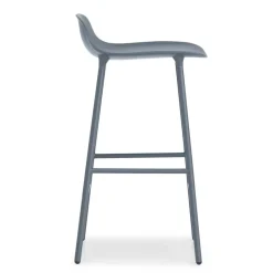 Normann Copenhagen Bar Stools*Form barstool metal legs, Blue