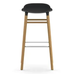 Normann Copenhagen Bar Stools*Form barstool oak legs, Black