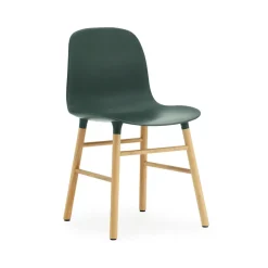 Normann Copenhagen Chairs*Form Chair, , oak legs Green