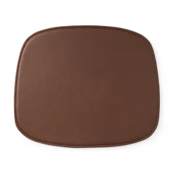 Normann Copenhagen Seat Cushions & Pads*Form seat cushion in ultra leather, Brandy 41574 Brown