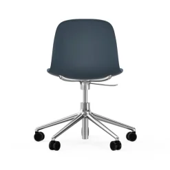 Normann Copenhagen Office Chairs*Form swivel chair, 5W office chair, , aluminium wheels Blue