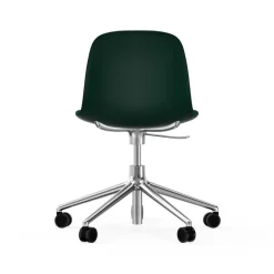 Normann Copenhagen Office Chairs*Form swivel chair, 5W office chair, , aluminium, wheels Green
