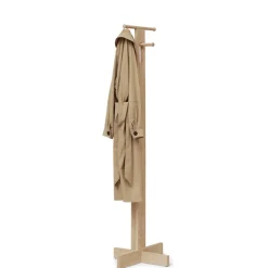 Form & Refine Clothes Racks, Coat Stands & Hangers*Foyer coat rack 173.3 cm, White oak Beige