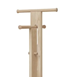 Form & Refine Clothes Racks, Coat Stands & Hangers*Foyer coat rack 173.3 cm, White oak Beige