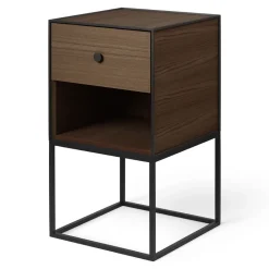 Audo Copenhagen Side Tables*Frame 35 side table, smoked oak Brown