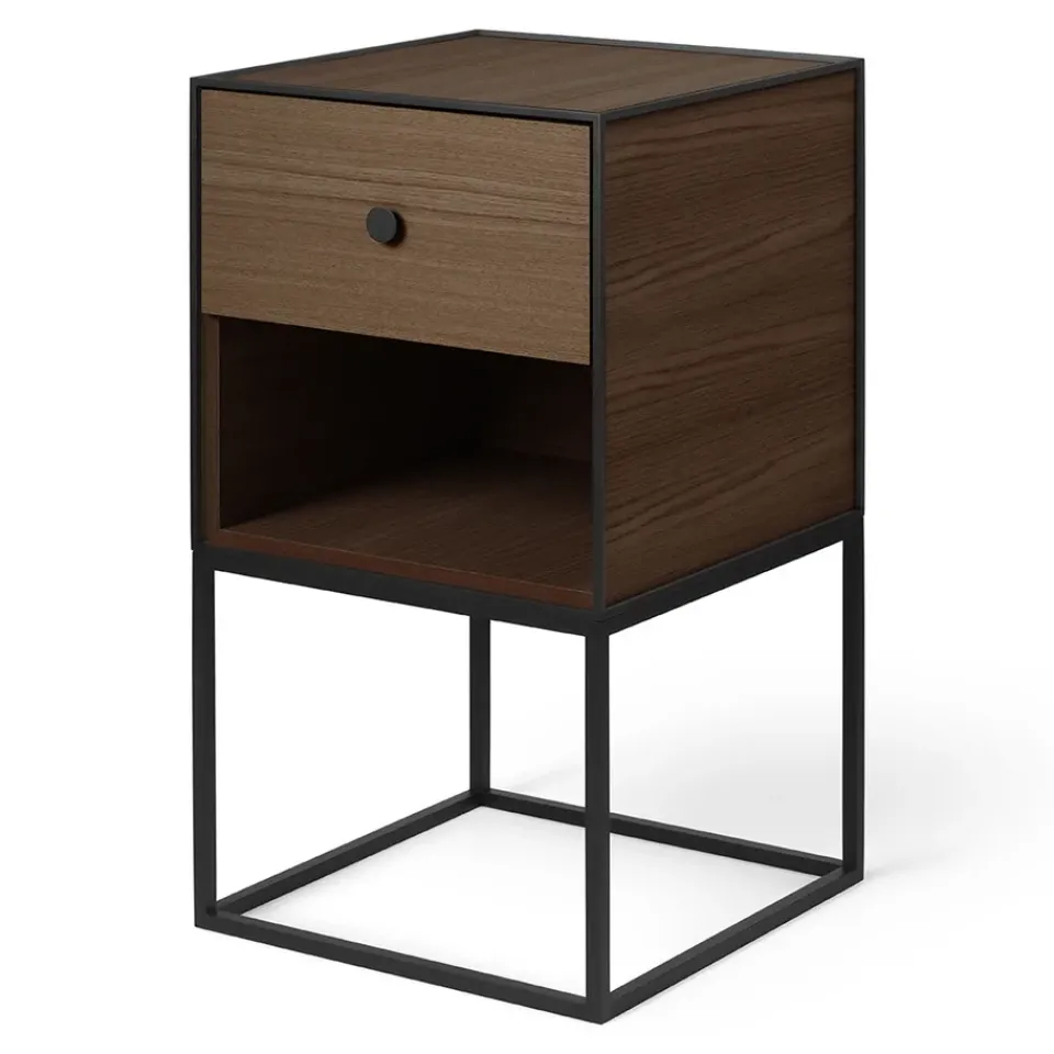 Audo Copenhagen Side Tables*Frame 35 side table, smoked oak Brown