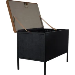 Maze Benches*Frank storage bench, -Cognac Black