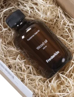 Fredericia Furniture Furniture Care*care kit wood, Oak and walnut Beige