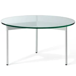Warm Nordic Coffee Tables*From Above coffee table Ø72 cm base, Clear White