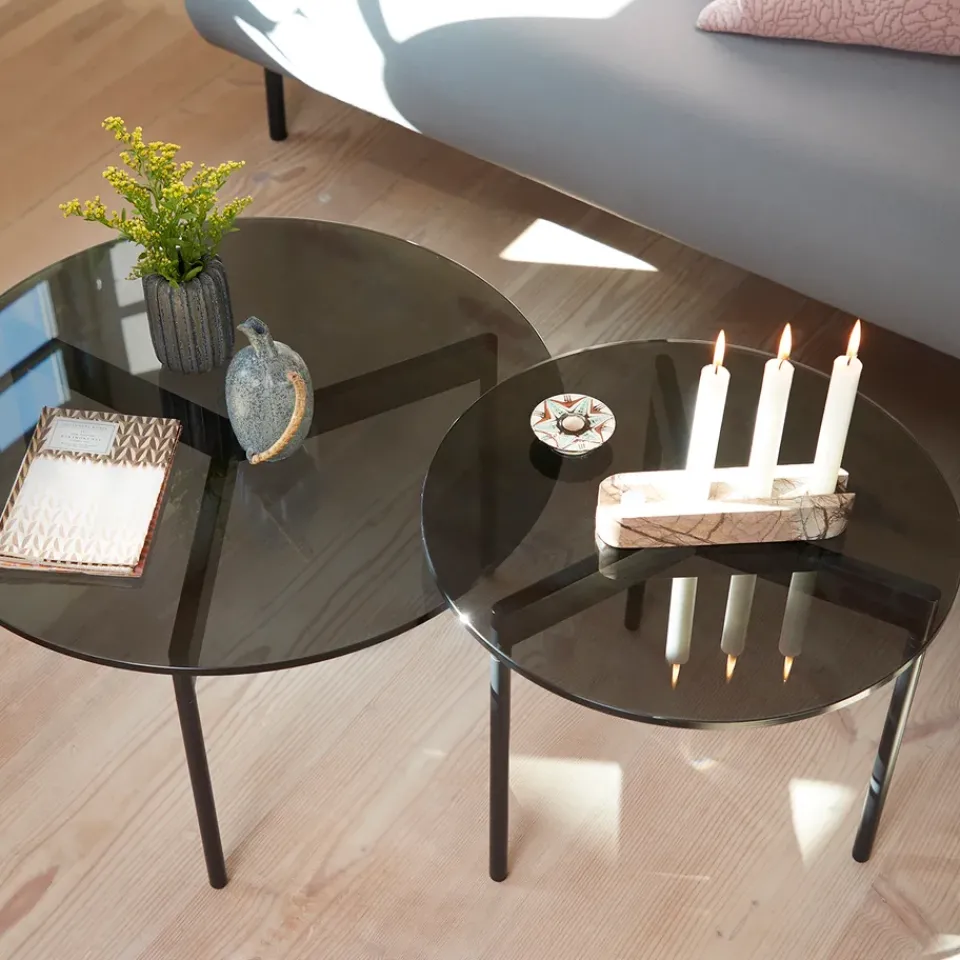 Warm Nordic Coffee Tables*From Above coffee tableØ52 cm frame, Grey Black