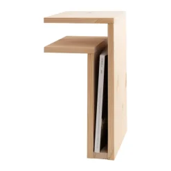 Maze Bedside Tables*F-shelf Play DIY wall shelf, Pine, left Green