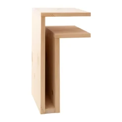 Maze Bedside Tables*F-shelf Play DIY wall shelf, Pine, right Green