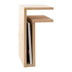 Maze Bedside Tables*F-shelf Play DIY wall shelf, Pine, right Green