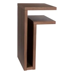 Maze Shelves & Shelving Systems*F-shelf wall shelf walnut, shelf - right Brown