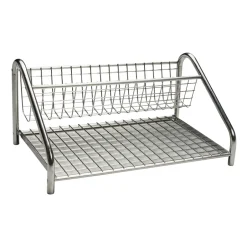 Essem Design Shoe Racks*Funk shoe shelf, Stainless steel Silver-coloured
