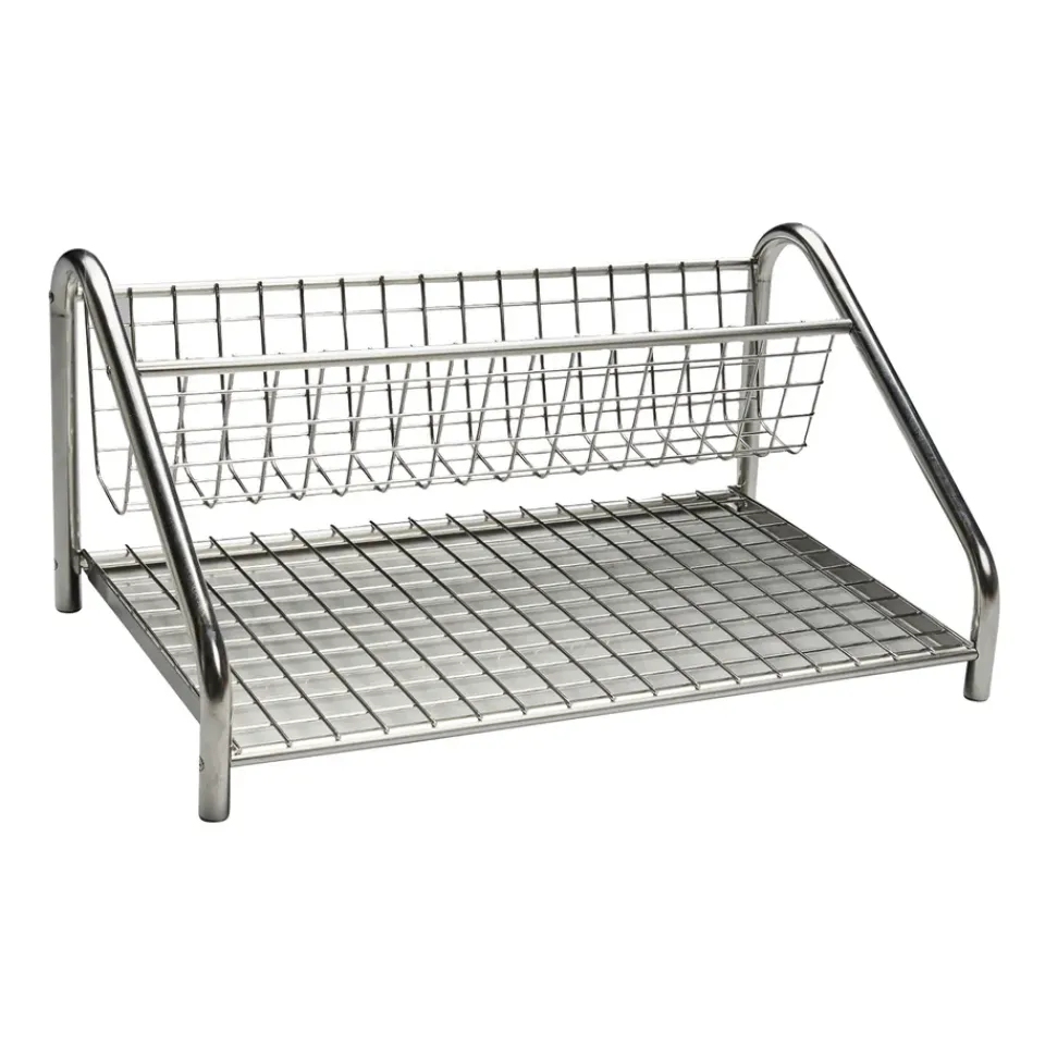 Essem Design Shoe Racks*Funk shoe shelf, Stainless steel Silver-coloured