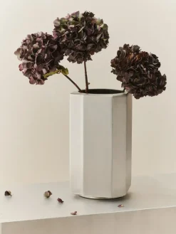 Louise Roe Garden Details & Accessories*Funki pot S 36 cm, Brushed Aluminium Silver-coloured