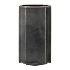 Louise Roe Garden Details & Accessories*Funki pot S 36 cm, Raw Iron Black